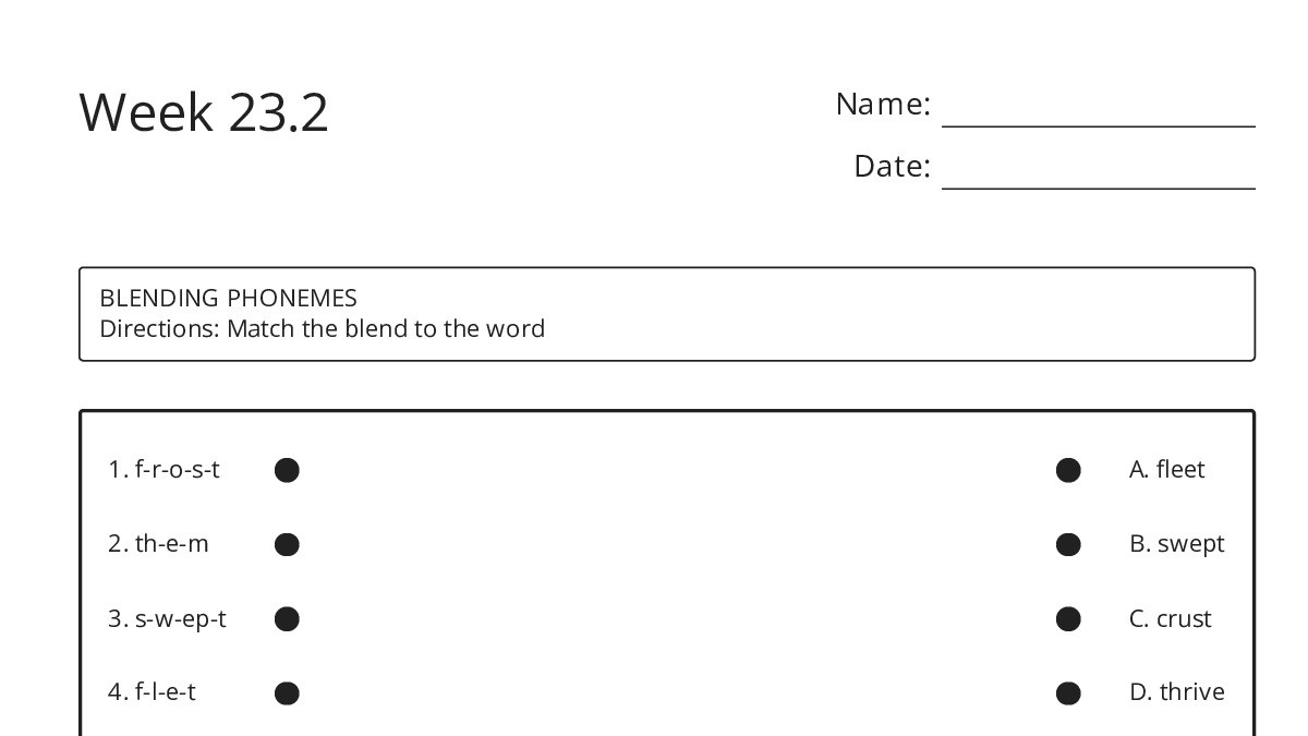 Week 23.2 - My Worksheet Maker: Create Your Own Worksheets