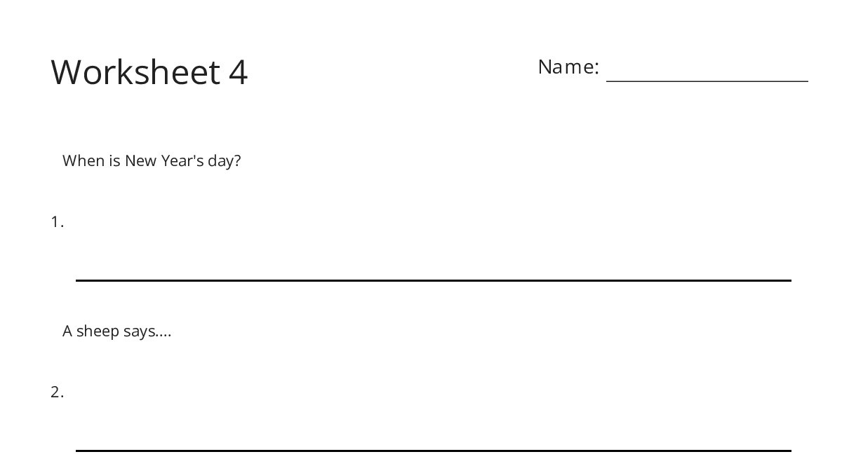 Worksheet 4 - My Worksheet Maker: Create Your Own Worksheets