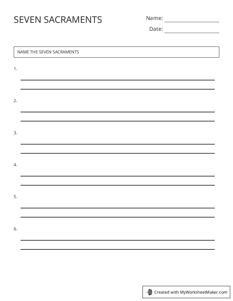 My Worksheet Maker: The Best Online Worksheet Creator