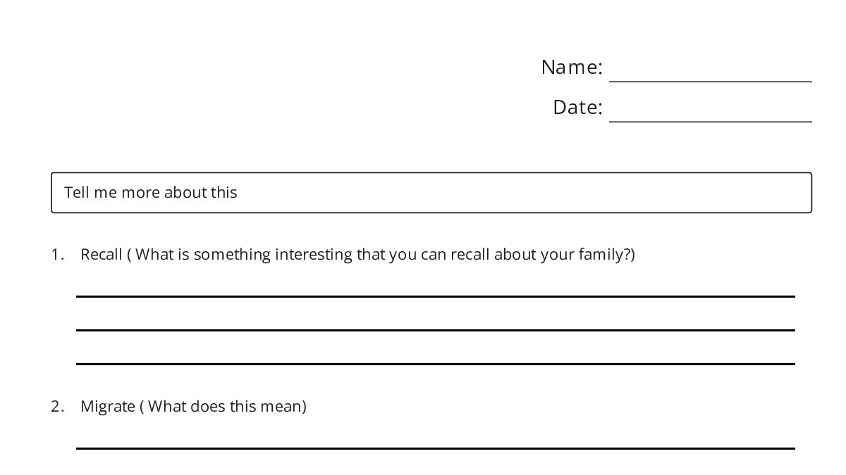 Worksheet - My Worksheet Maker: Create Your Own Worksheets
