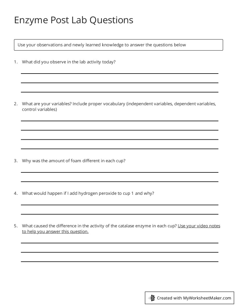 My Worksheet Maker The Best Worksheet Maker