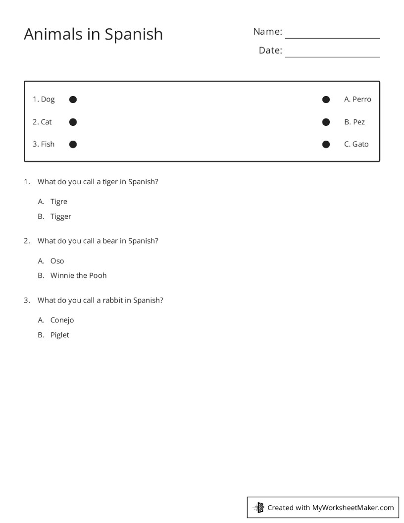 My Worksheet Maker The Best Worksheet Maker