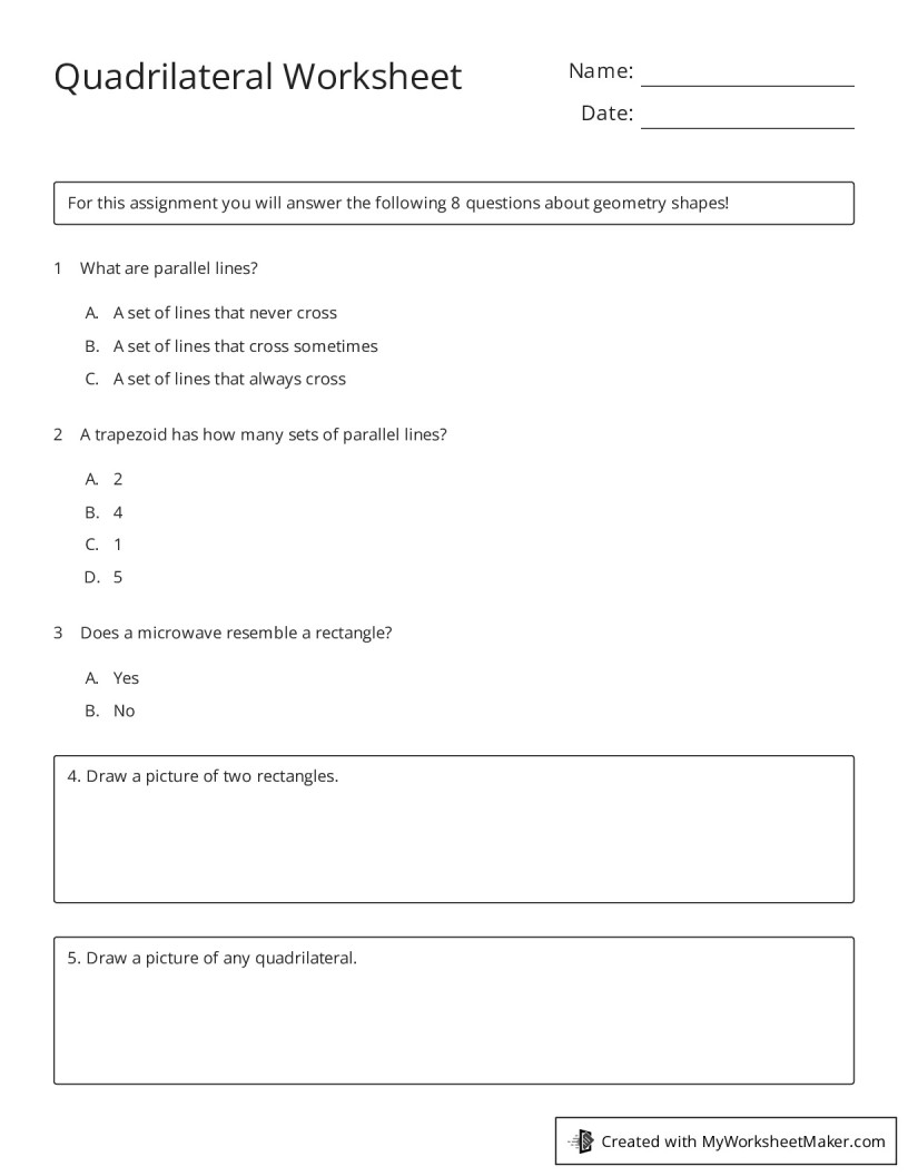 My Worksheet Maker: The Best Online Worksheet Creator