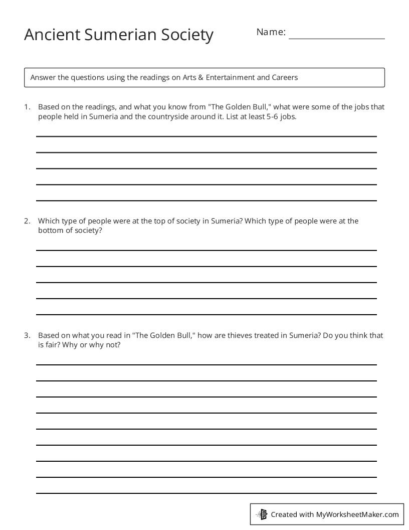 My Worksheet Maker The Best Worksheet Maker