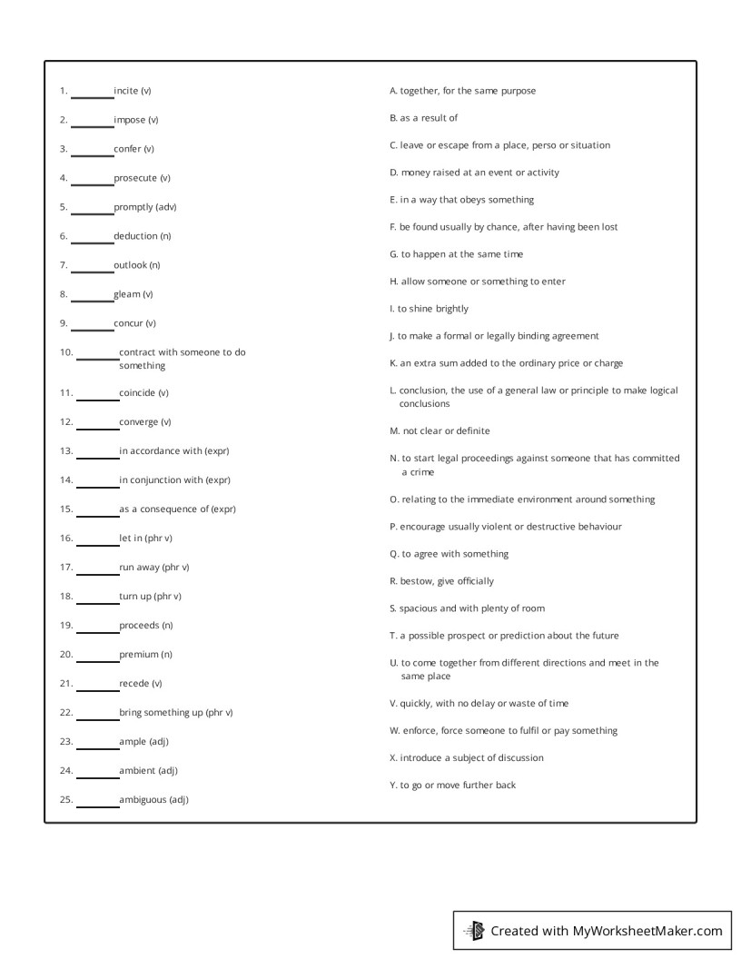 My Worksheet Title - My Worksheet Maker: Create Your Own Worksheets