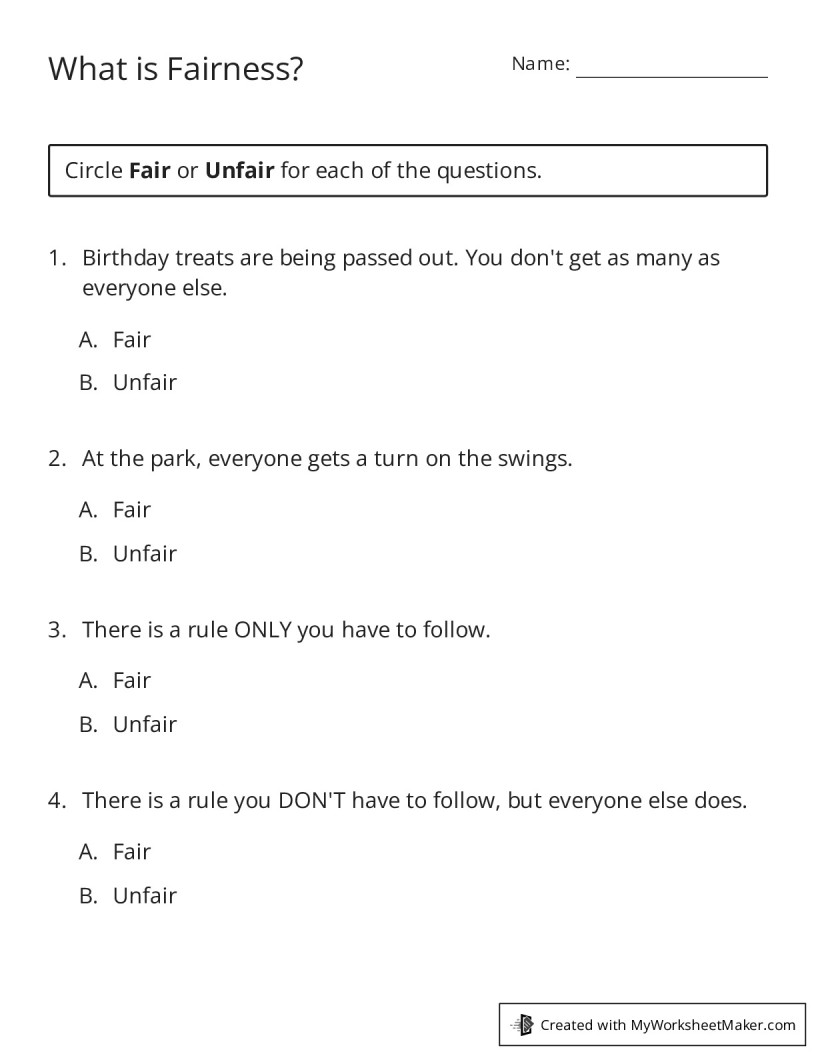 what-is-fairness-my-worksheet-maker-create-your-own-worksheets