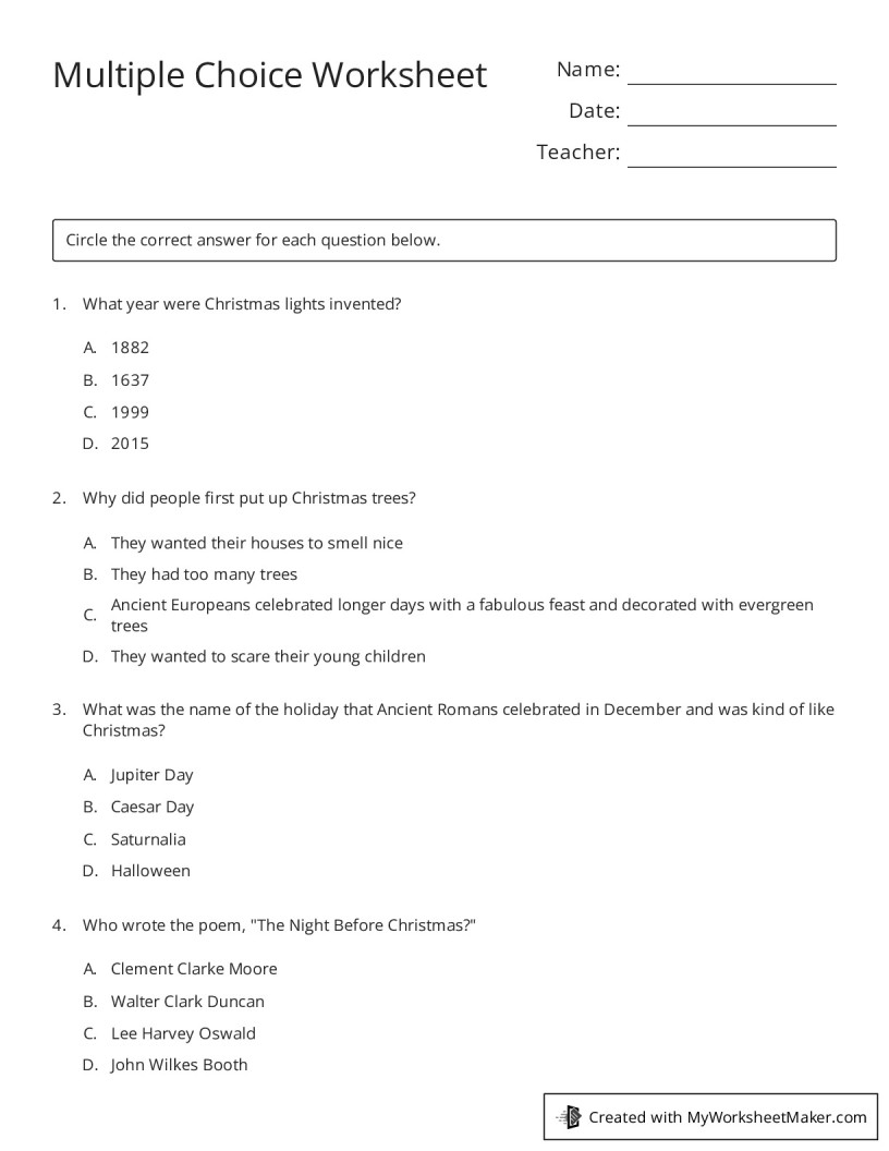 multiple-choice-worksheet-my-worksheet-maker-create-your-own-worksheets