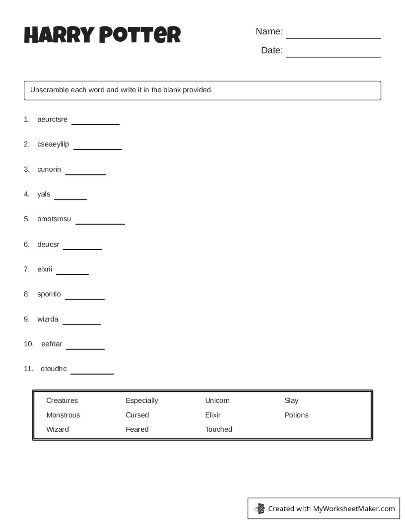 My Worksheet Maker: The Best Online Worksheet Creator My Worksheet Maker: The Best Online Worksheet Creator