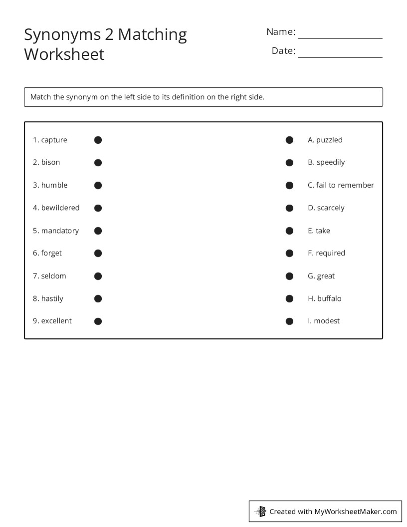 My Worksheet Maker The Best Worksheet Maker