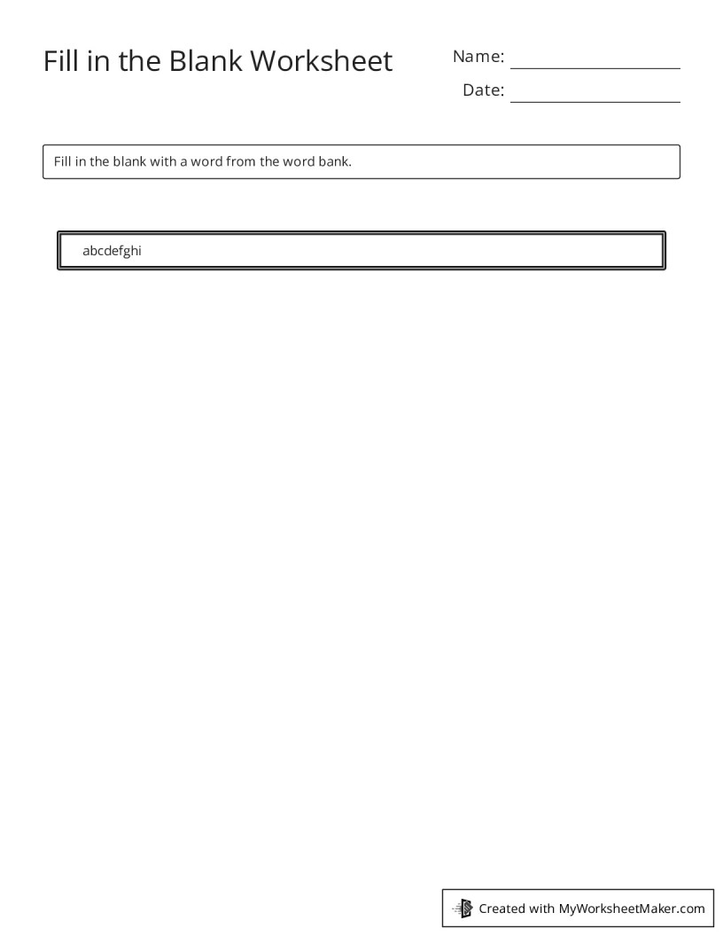 My Worksheet Maker The Best Worksheet Maker My worksheet maker the best worksheet maker
