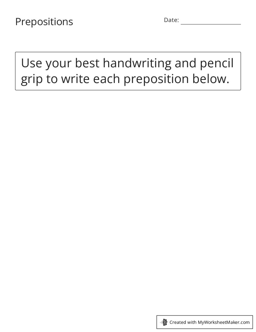 My Worksheet Maker: The Best Online Worksheet Creator