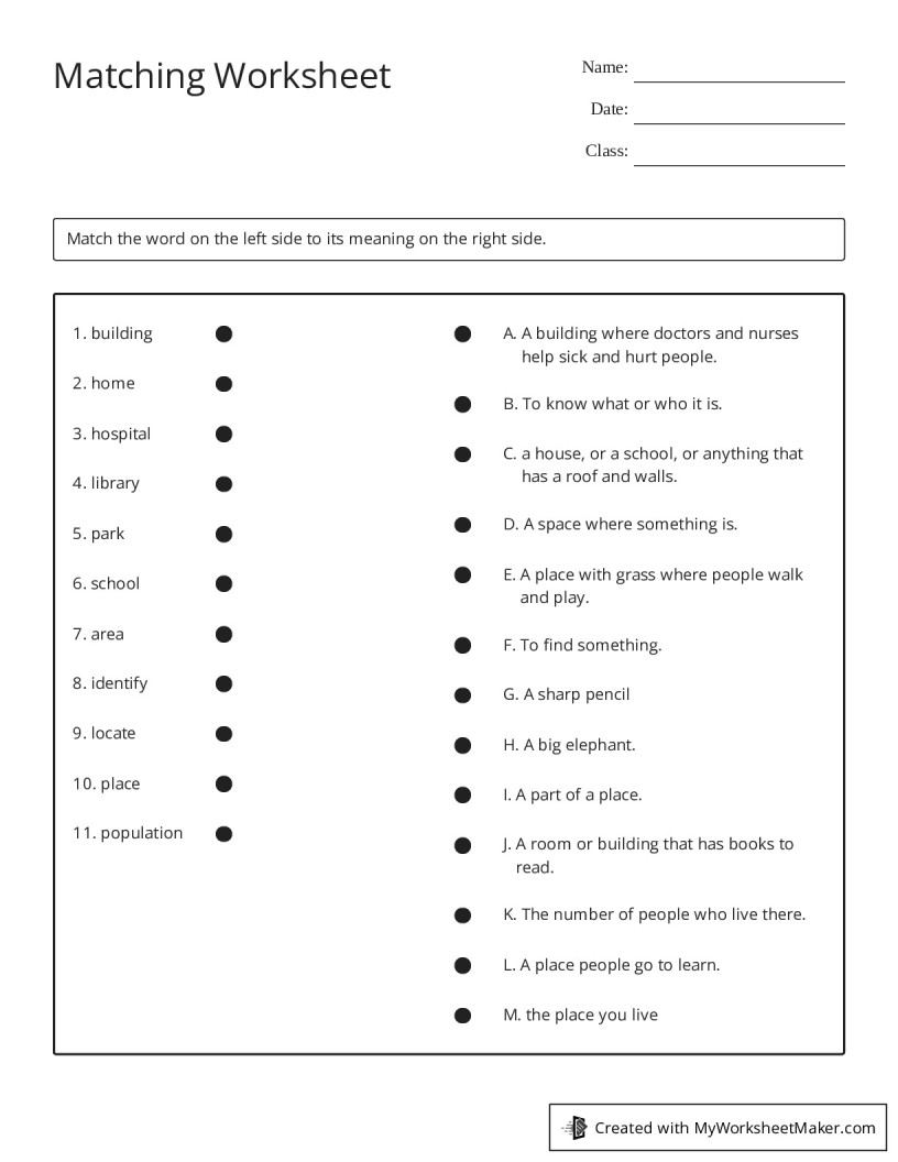 My Worksheet Maker - The Best Worksheet Maker