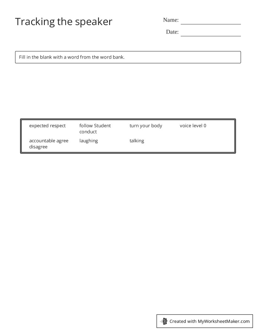 My Worksheet Maker The Best Online Worksheet Creator