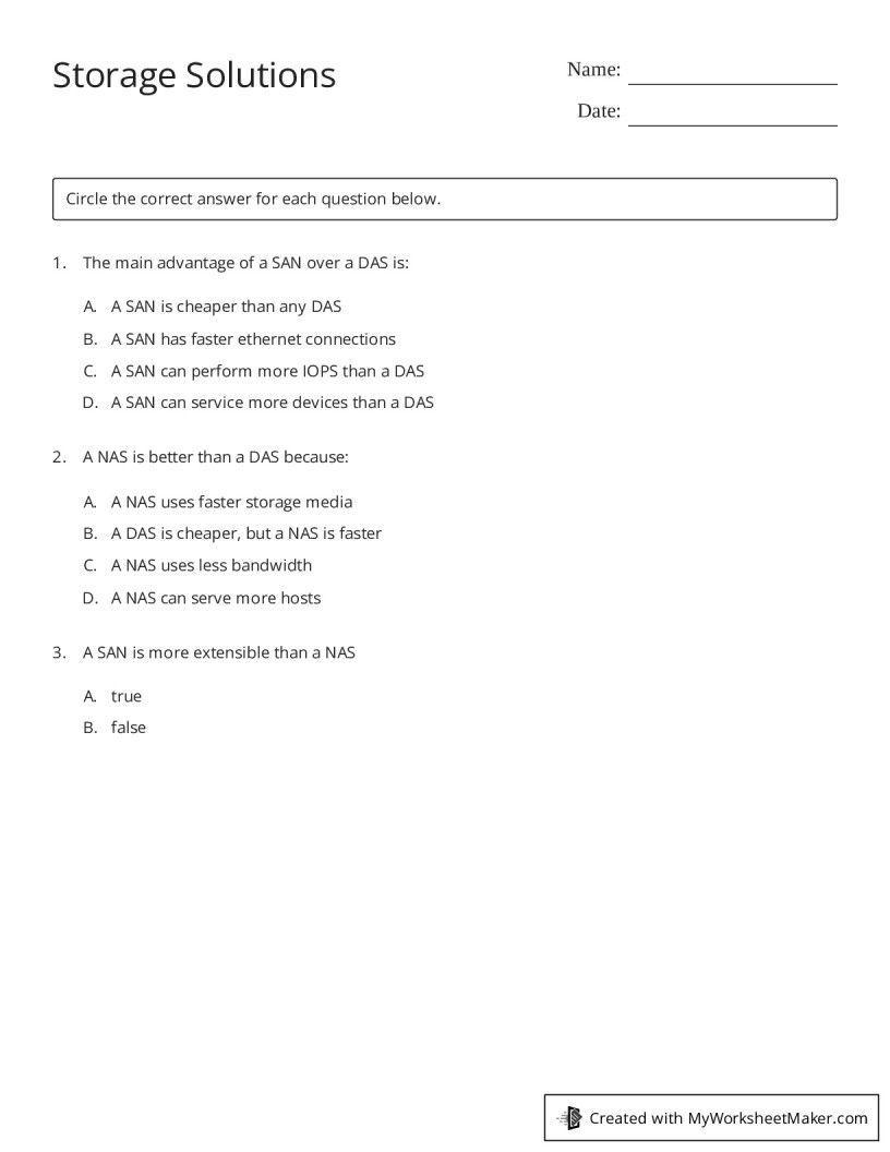 Storage Solutions My Worksheet Maker Create Your Own Worksheets Storage Solutions My Worksheet Maker Create Your Own Worksheets