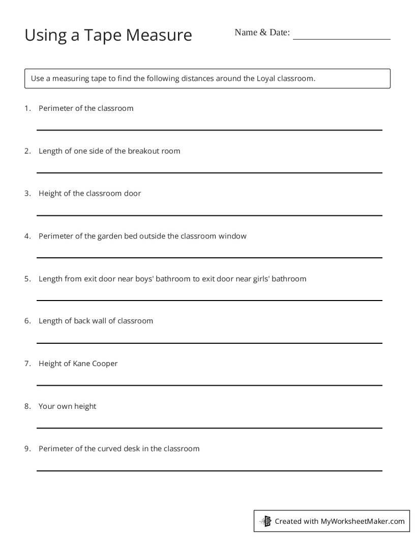 My Worksheet Maker The Best Worksheet Maker