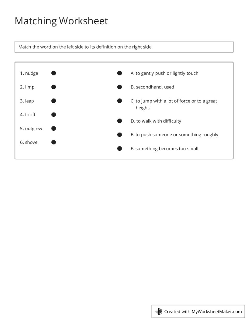 My Worksheet Maker The Best Worksheet Maker