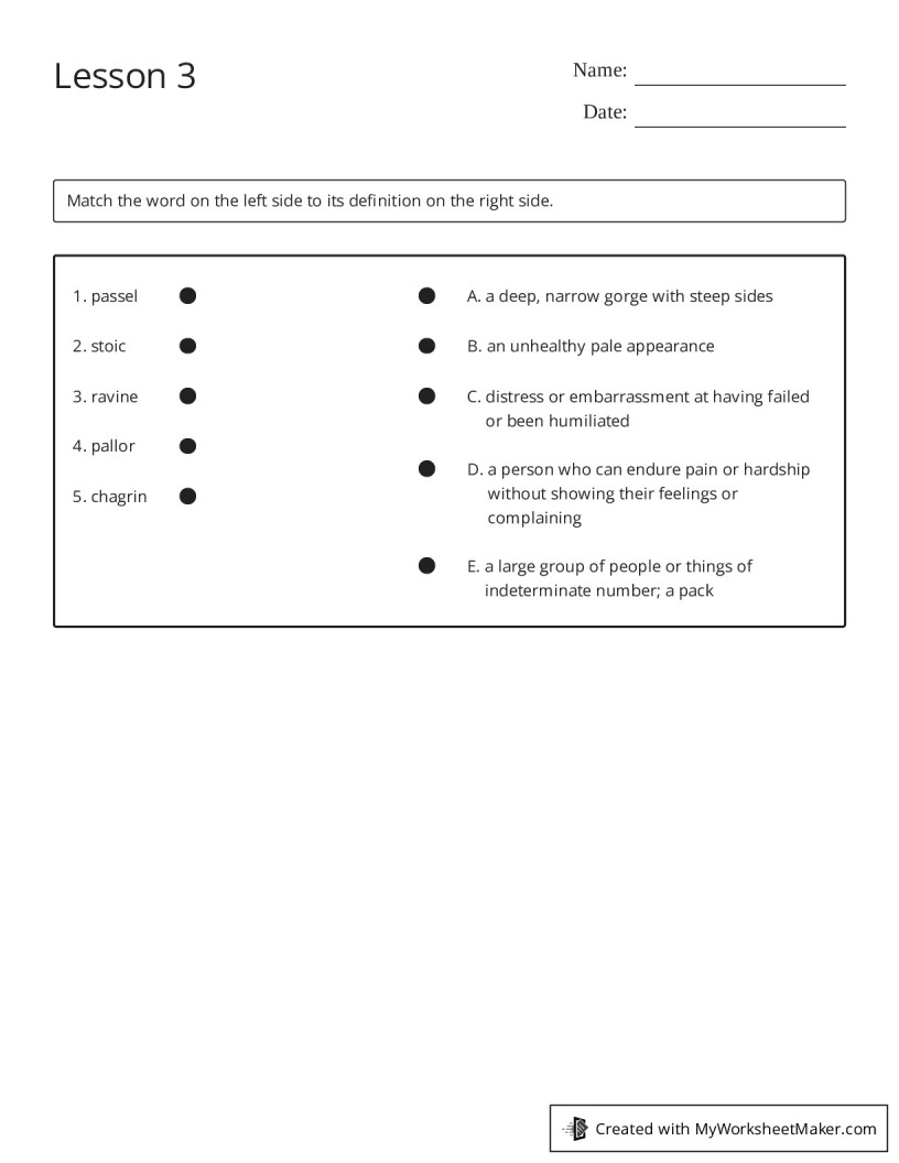 My Worksheet Maker: The Best Online Worksheet Creator