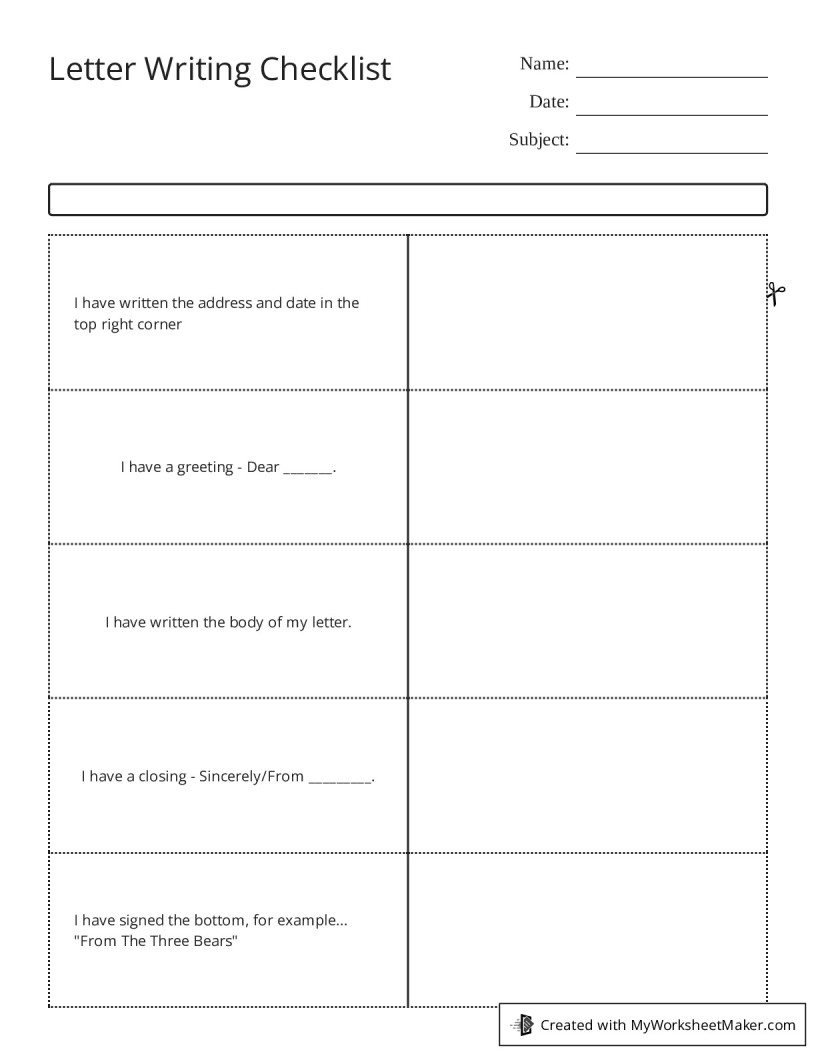 My Worksheet Maker The Best Worksheet Maker