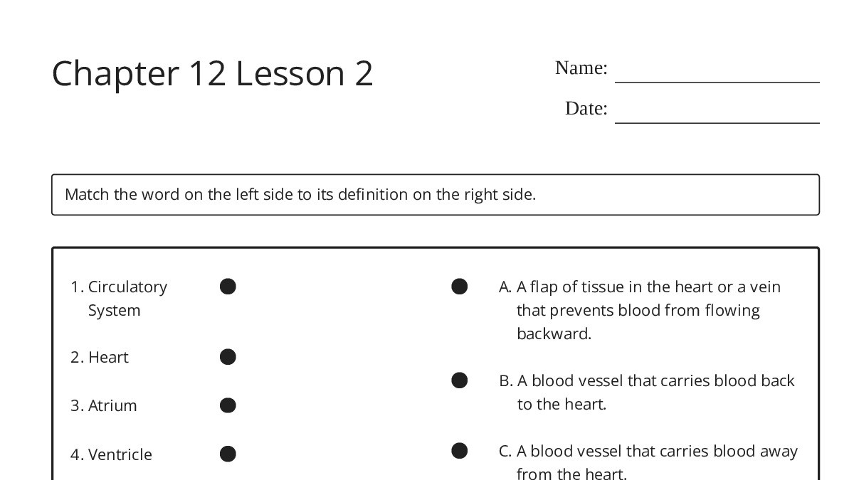 Lesson 12 Lesson 2 Question Example Chapter 12 Lesson 2 - My Worksheet Maker: Create Your Own Worksheets