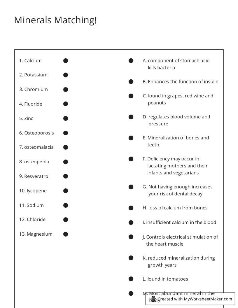 My Worksheet Maker: The Best Online Worksheet Creator