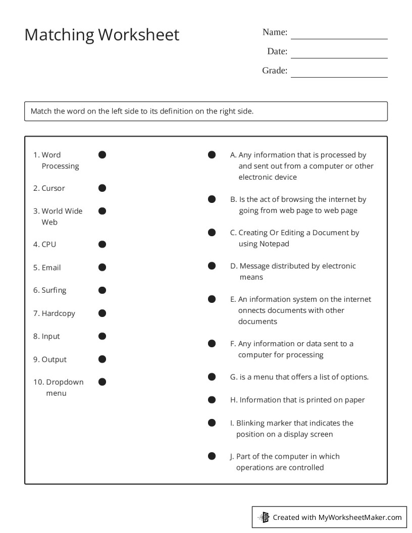 matching-worksheet-my-worksheet-maker-create-your-own-worksheets