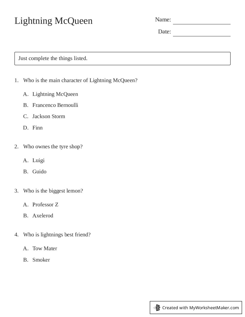 lightning-mcqueen-my-worksheet-maker-create-your-own-worksheets
