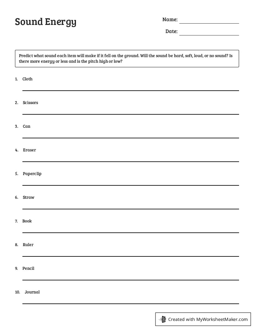 My Worksheet Maker: The Best Online Worksheet Creator