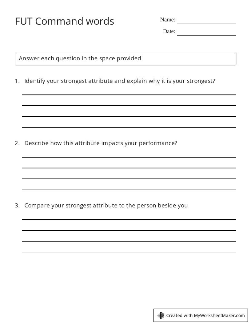 My Worksheet Maker The Best Worksheet Maker