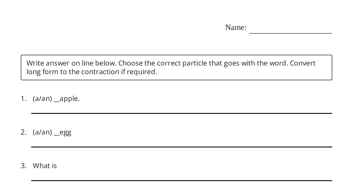 Worksheet - My Worksheet Maker: Create Your Own Worksheets