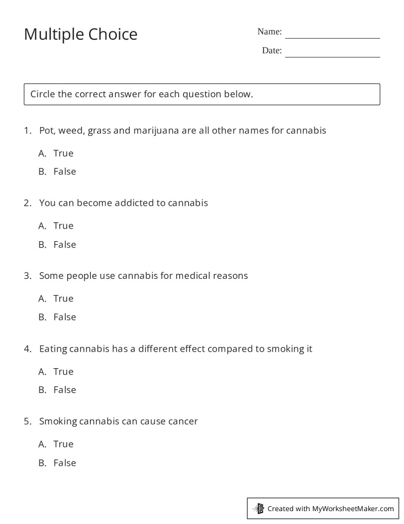 Multiple Choice My Worksheet Maker Create Your Own Worksheets Multiple choice my worksheet maker create your own worksheets