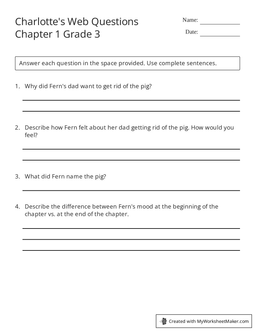 My Worksheet Maker: The Best Online Worksheet Creator