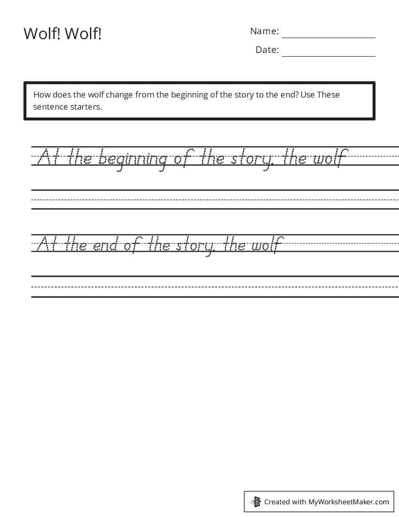 My Worksheet Maker - The Best Worksheet Maker