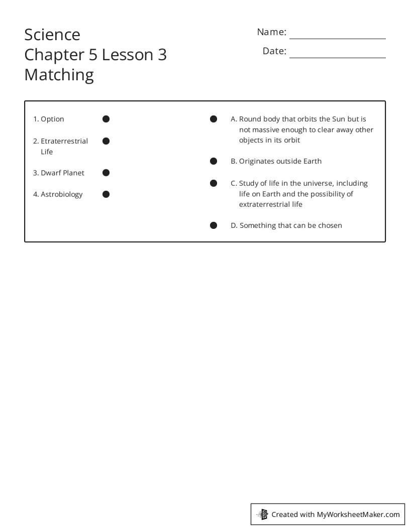 My Worksheet Maker: The Best Online Worksheet Creator