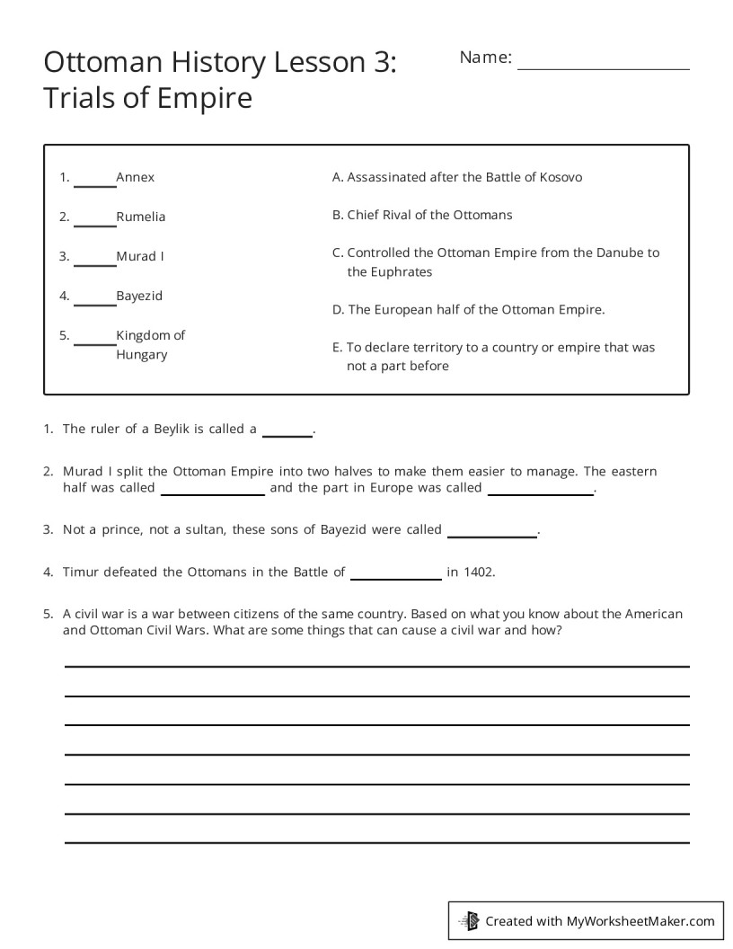 My Worksheet Maker The Best Worksheet Maker