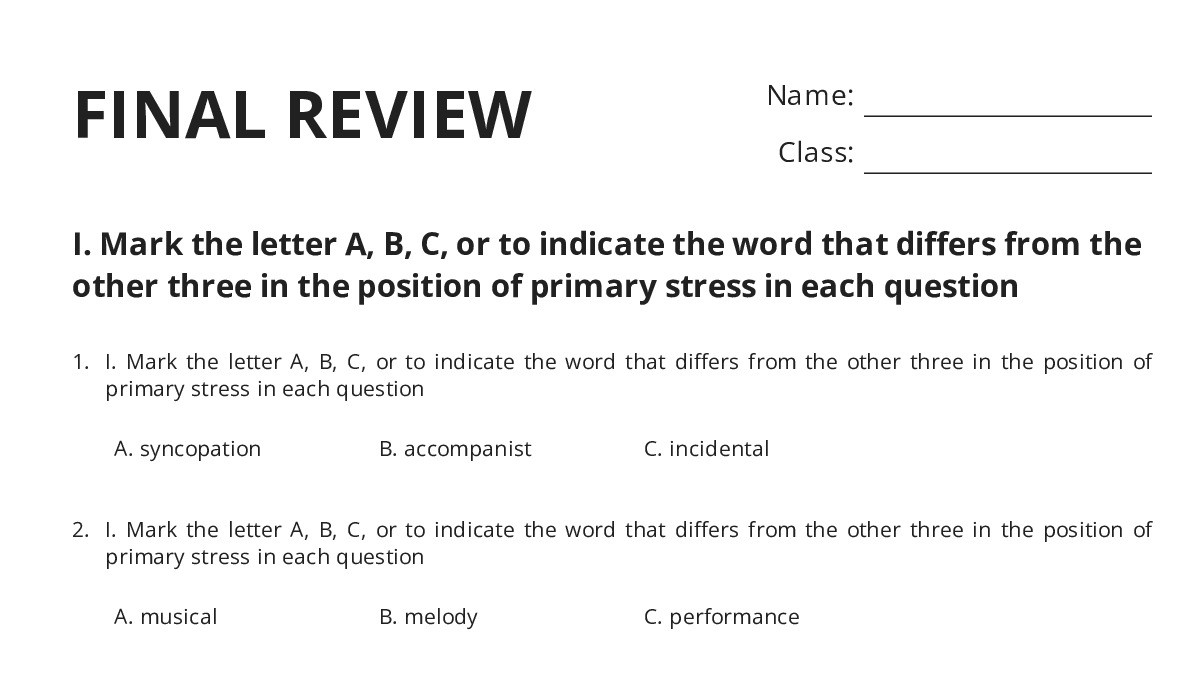 FINAL REVIEW - My Worksheet Maker: Create Your Own Worksheets