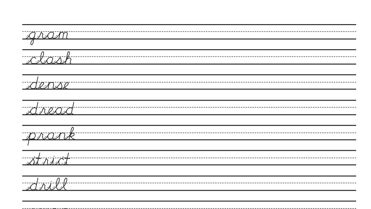 Workable Worksheet Cursive Cursive Worksheet - My Worksheet Maker: Create Your Own Worksheets
