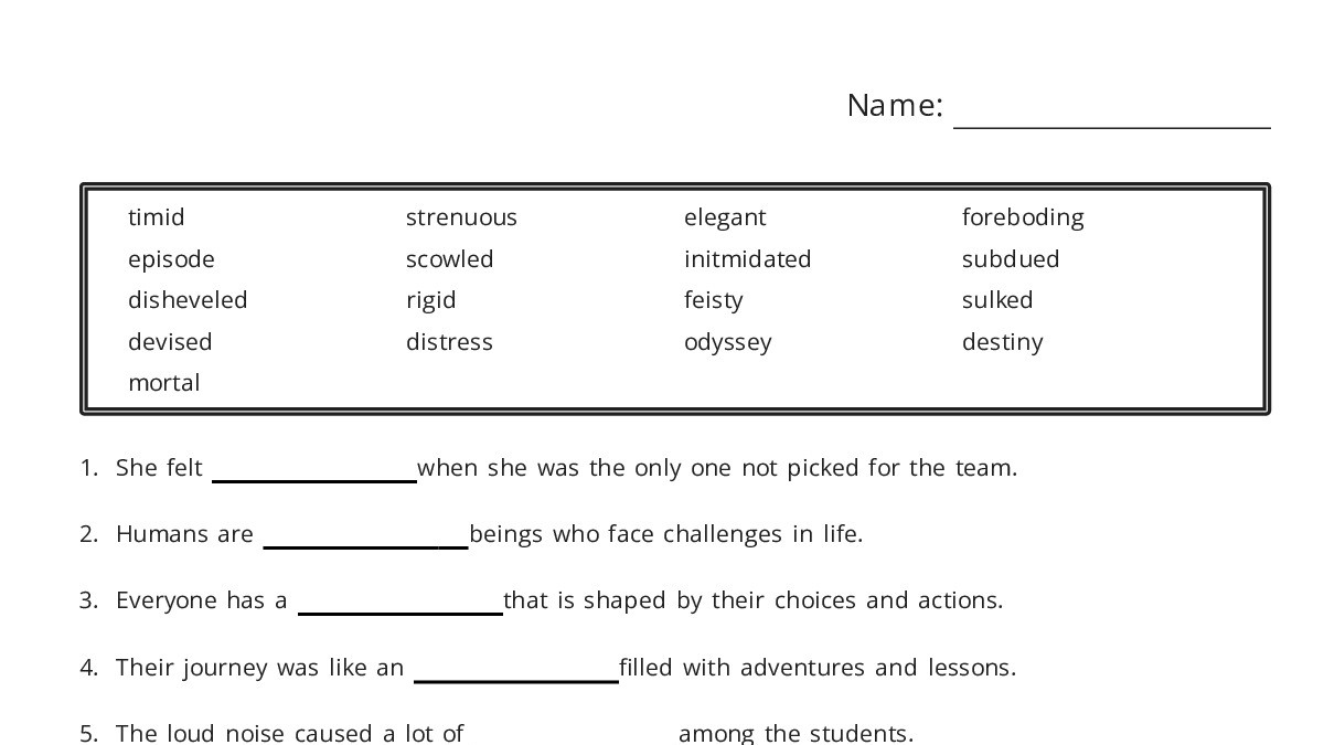 Worksheet - My Worksheet Maker: Create Your Own Worksheets