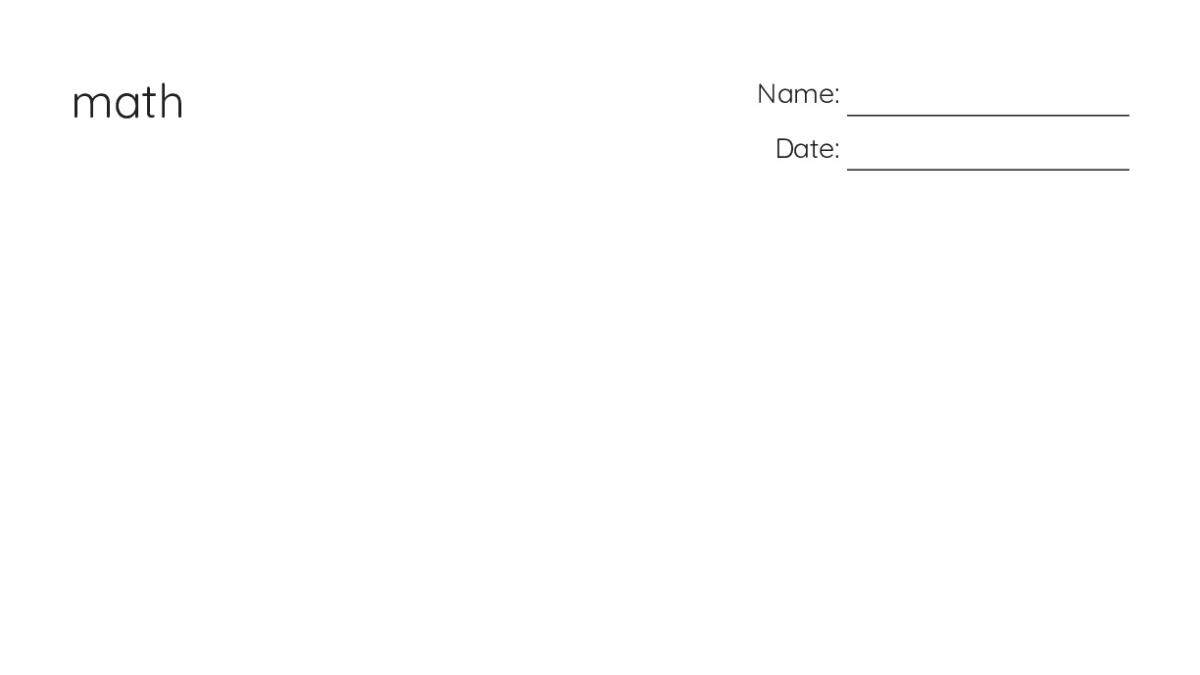 math - My Worksheet Maker: Create Your Own Worksheets