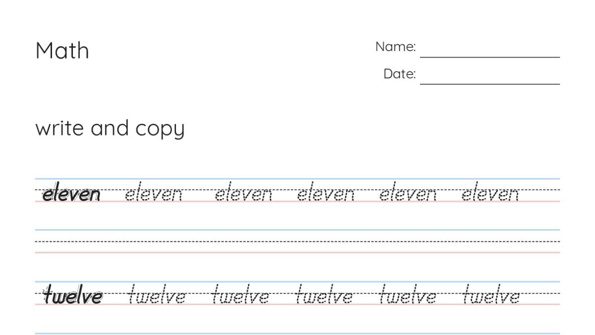 Math - My Worksheet Maker: Create Your Own Worksheets