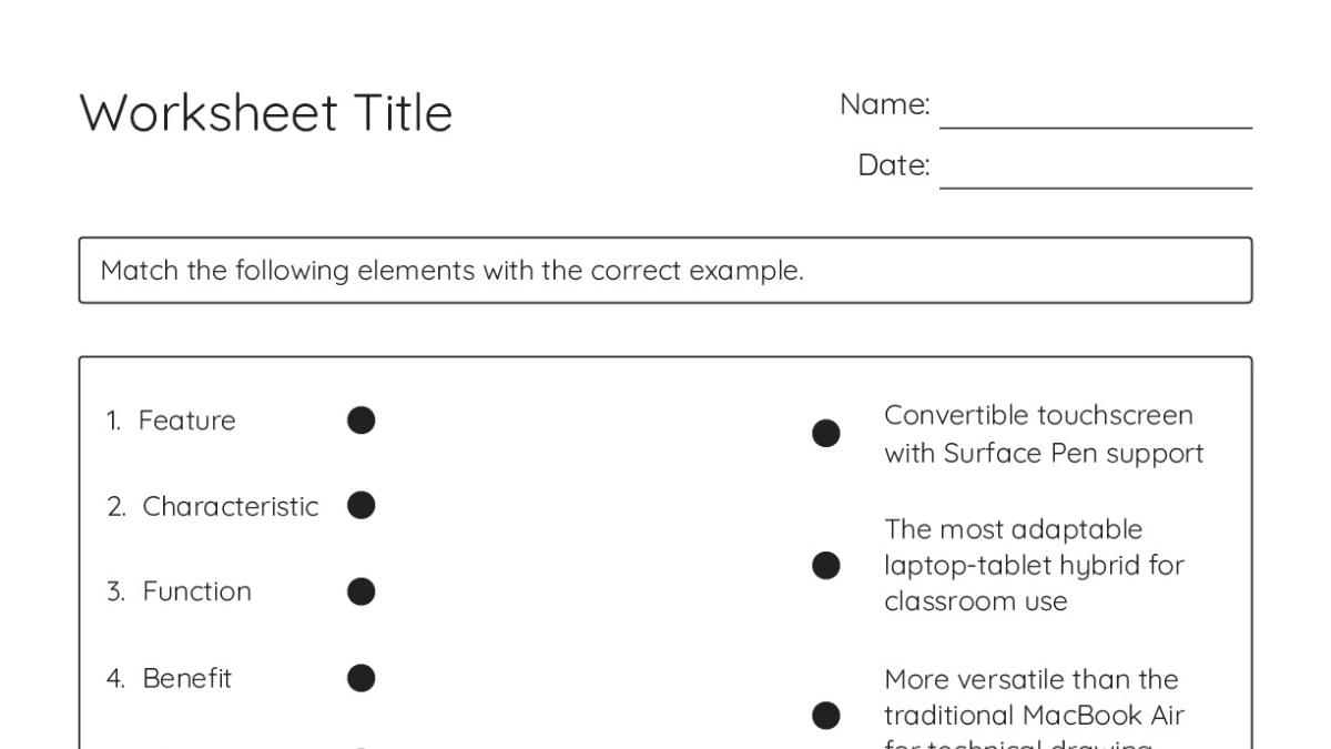 Worksheet Title - My Worksheet Maker: Create Your Own Worksheets