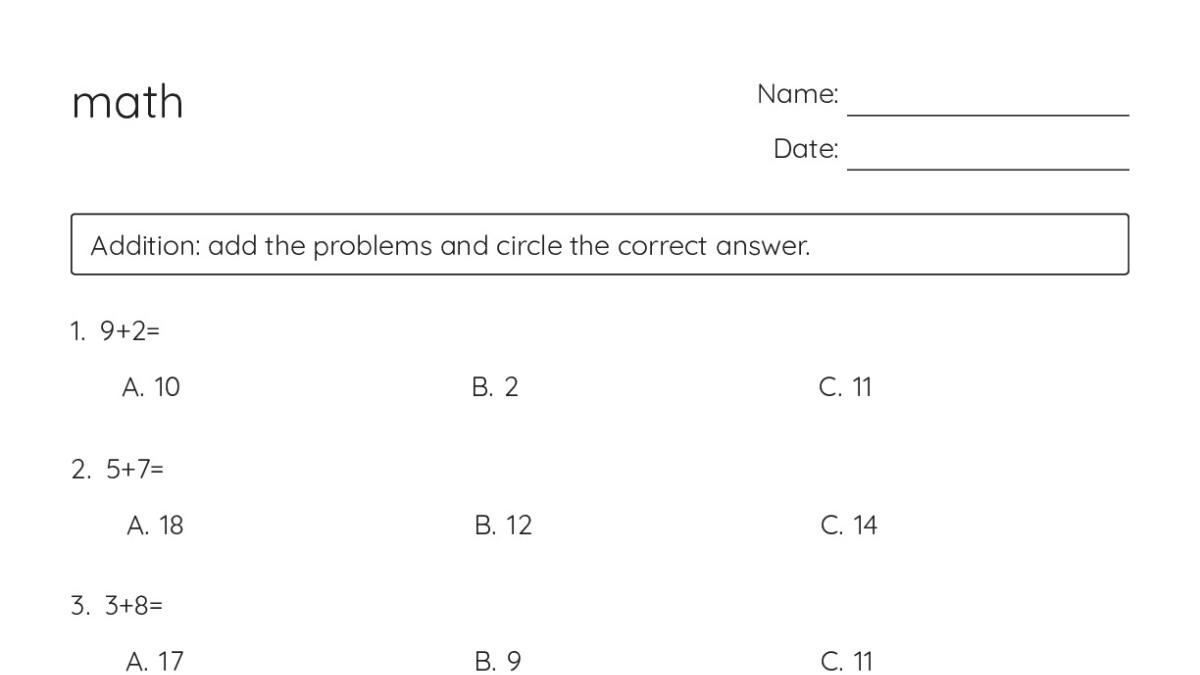 math - My Worksheet Maker: Create Your Own Worksheets