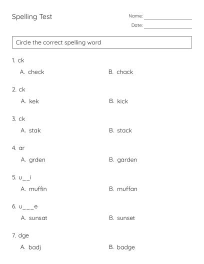 Spelling Words (aw/au) Word Search - Free Printable | BrightSprout