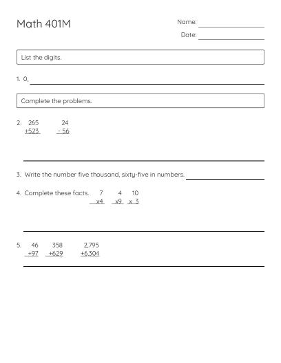 Math Bingo Grade 2 Bingo Cards - Free Printable | BrightSprout