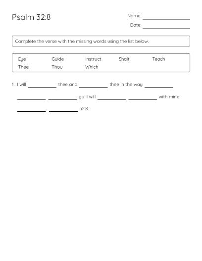 Ten Commandments Crossword Puzzle - Free Printable | BrightSprout