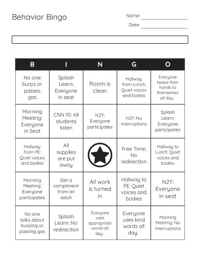 Chemistry and Household Products Bingo Cards - Free Printable ...