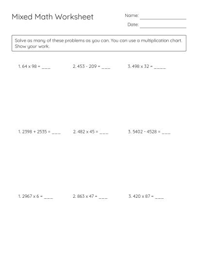 Handwriting Practice - Free Printable | BrightSprout