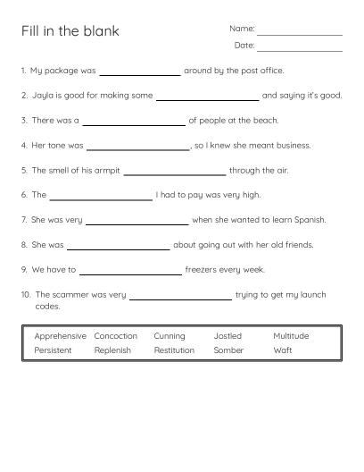 3rd Grade Multiple Choice Spelling Test - Free Printable | BrightSprout