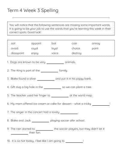 Grade 4 Spelling Unit 1 Week 5 Word Search - Free Printable | BrightSprout