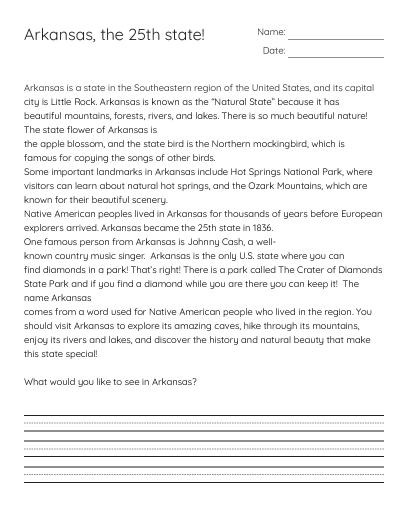 American History and Government Test - Free Printable | BrightSprout