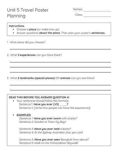 Types of Stages: Drama Assignment - Free Printable | BrightSprout